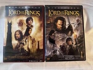 The Lord of the Rings - Two Towers + Return of the King DVD Widescreen